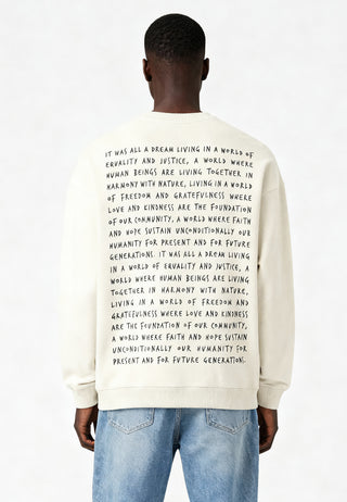Sweatshirt Oversize "It Was All a Dream"