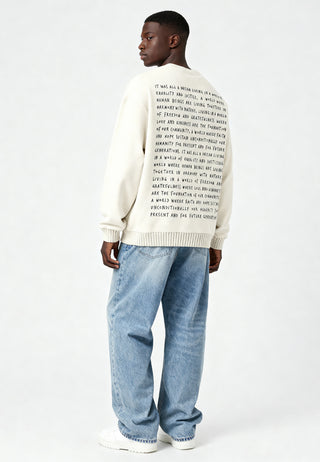 Sweatshirt Oversize "It Was All a Dream"