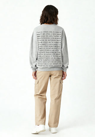Sweatshirt Oversize "It Was All a Dream"