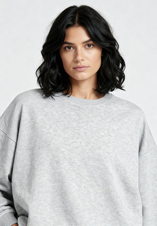 Sweatshirt Oversize Brodé "Pins"