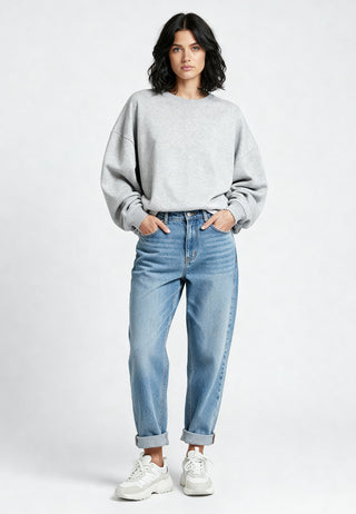 Sweatshirt Oversize Brodé "Pins"