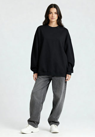 Sweatshirt Oversize Brodé "Pins"