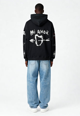 Hoodie Oversize Brodé "Mi Amor"