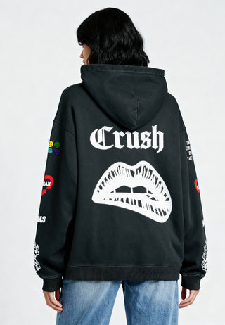 Hoodie Oversize Brodé "Crush"