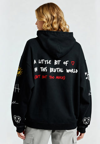 Hoodie Oversize Brodé "Brutal"