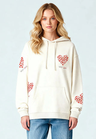 Hoodie Oversize Brodé "Too Sweet"