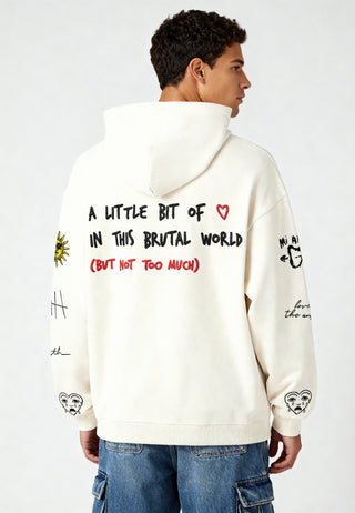 Hoodie Oversize Brodé "Brutal"