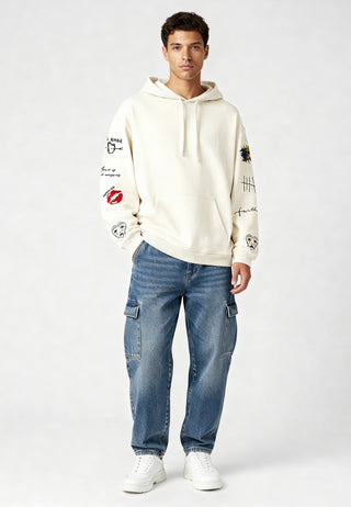 Hoodie Oversize Brodé "Brutal"