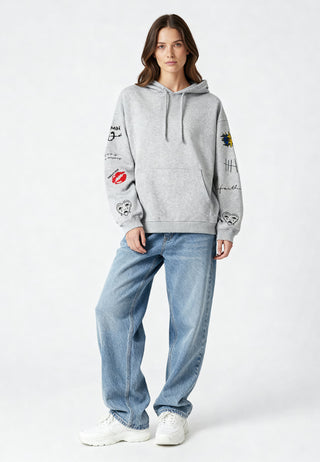 Hoodie Oversize Brodé "Brutal"