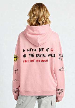 Hoodie Oversize Brodé "Brutal"