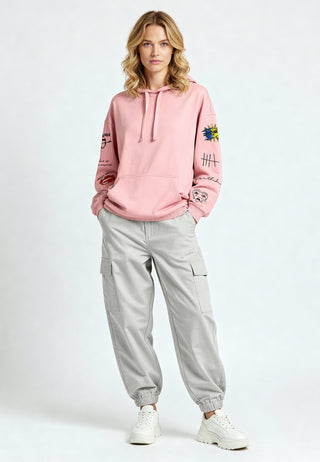 Hoodie Oversize Brodé "Brutal"