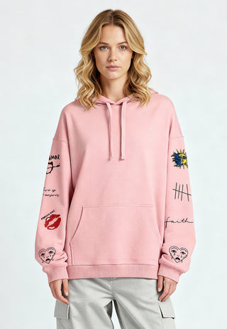Hoodie Oversize Brodé "Brutal"
