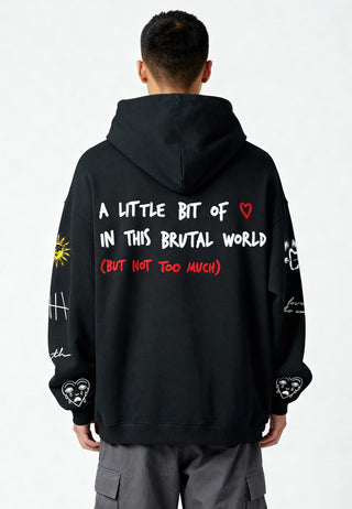 Hoodie Oversize Brodé "Brutal"