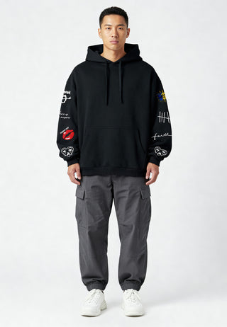 Hoodie Oversize Brodé "Brutal"