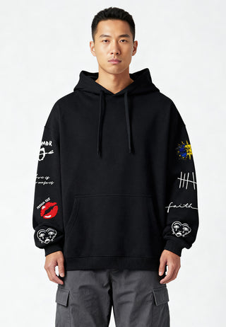 Hoodie Oversize Brodé "Brutal"