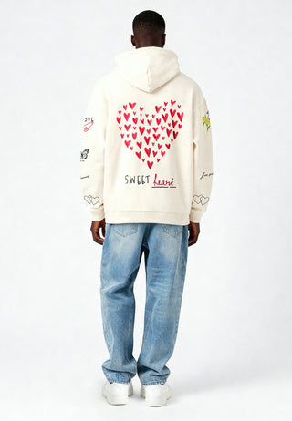Hoodie Oversize Brodé "Sweetheart"