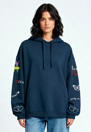 Hoodie Oversize Brodé "Sweetheart"