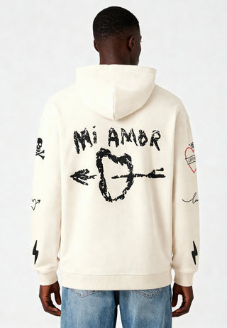 Hoodie Oversize Brodé "Mi Amor"