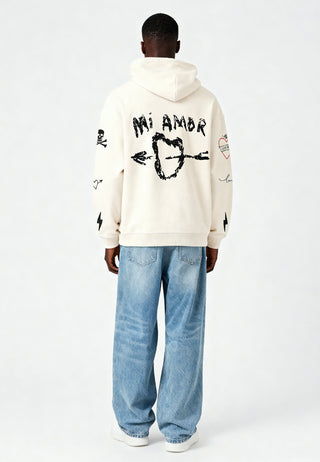 Hoodie Oversize Brodé "Mi Amor"