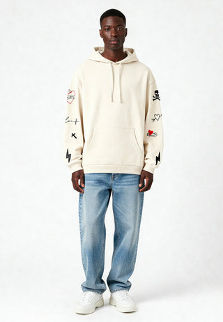 Hoodie Oversize Brodé "Mi Amor"