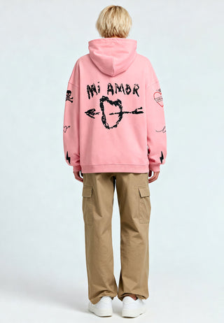 Hoodie Oversize Brodé "Mi Amor"