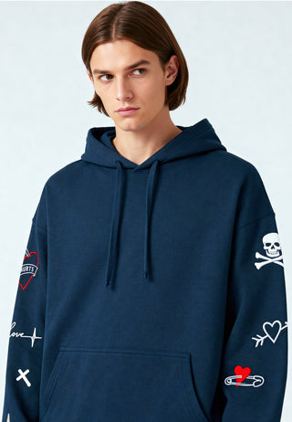 Hoodie Oversize Brodé "Mi Amor"