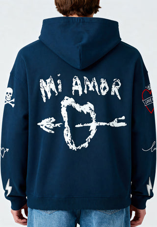 Hoodie Oversize Brodé "Mi Amor"