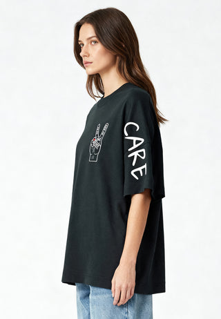 T-shirt Oversize "Take Care"