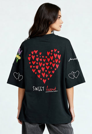 T-shirt Oversize "Tattoo Sweet"