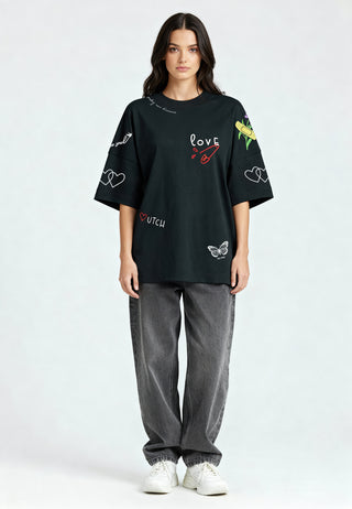 T-shirt Oversize "Tattoo Sweet"