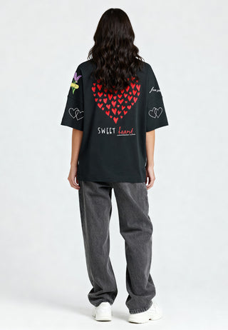 T-shirt Oversize "Tattoo Sweet"