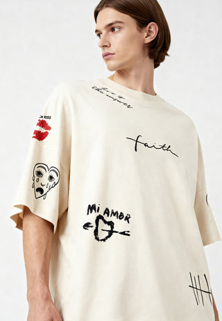 T-shirt Oversize "Tattoo Brutal"