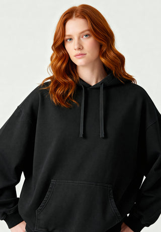 Hoodie Oversize "To Live Well"