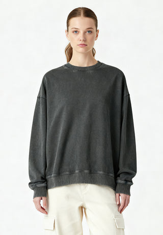 Sweatshirt Oversize Brodé "Pins"