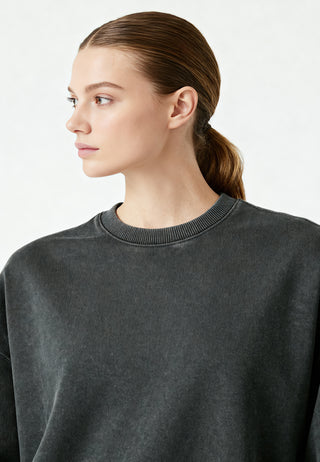 Sweatshirt Oversize Brodé "Pins"