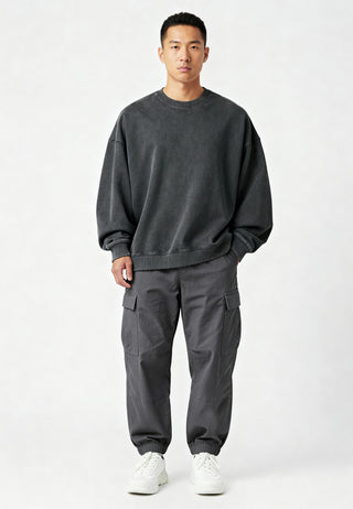 Sweatshirt Oversize Brodé "Pins"