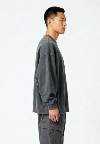 Sweatshirt Oversize Brodé "Pins"