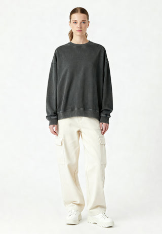 Sweatshirt Oversize Brodé "Pins"