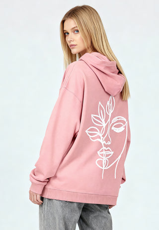 Hoodie Oversize Brodé "Serenity"