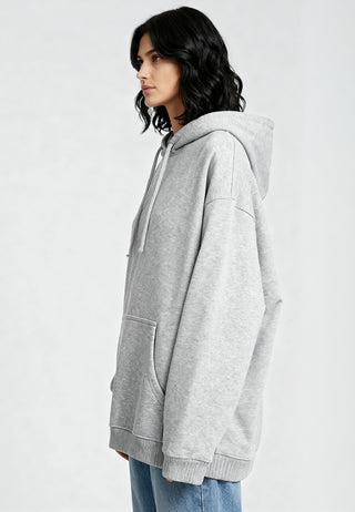 Hoodie Oversize Brodé "Kiss"