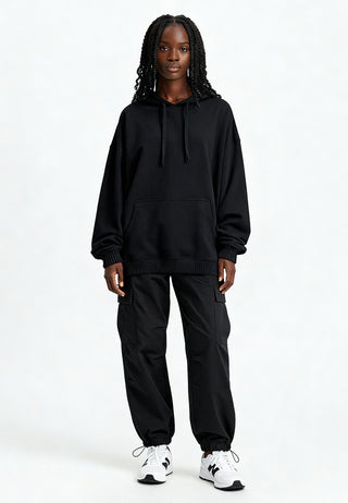 Hoodie Oversize Brodé "Kiss"