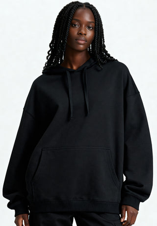 Hoodie Oversize Brodé "Kiss"