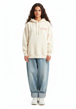 Hoodie Oversize Brodé "Flowers"