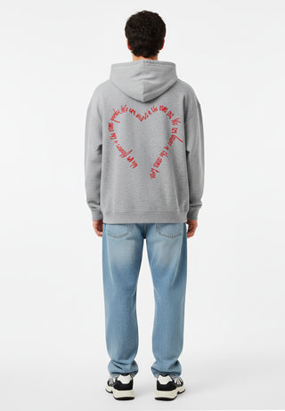 Hoodie Oversize Brodé "Flowers"