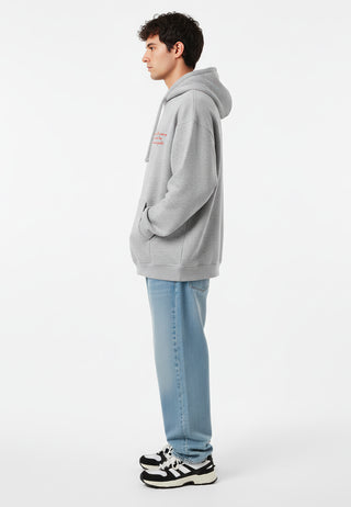 Hoodie Oversize Brodé "Flowers"