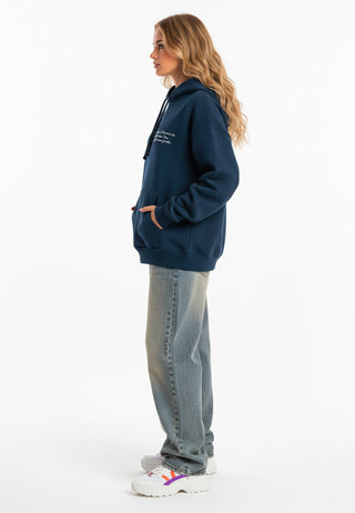Hoodie Oversize Brodé "Flowers"