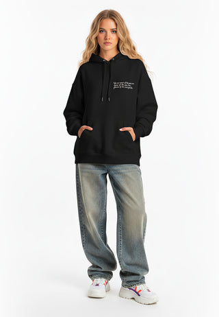 Hoodie Oversize Brodé "Flowers"