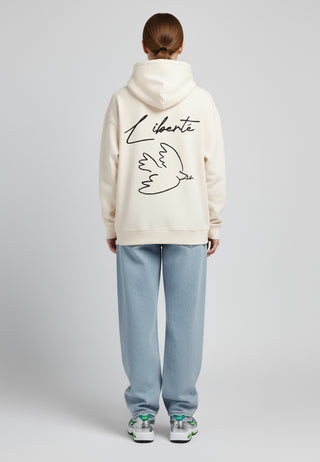Hoodie Oversize Brodé "Liberté"
