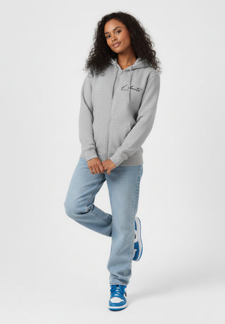 Hoodie à Zip Brodé "Liberté"
