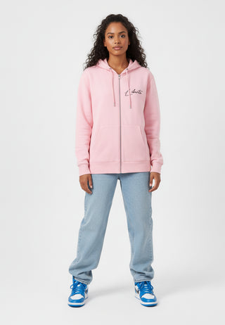 Hoodie à Zip Brodé "Liberté"